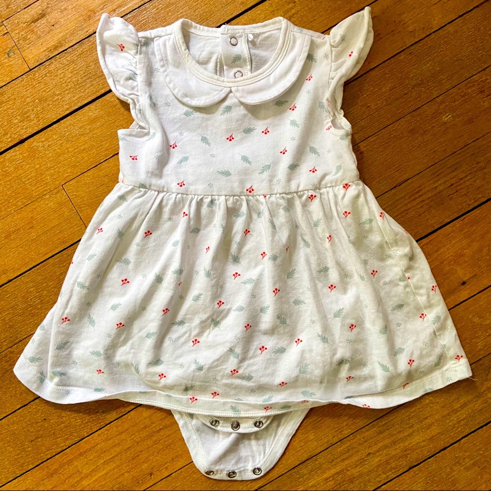 9-12M Cute Skirted Onesie